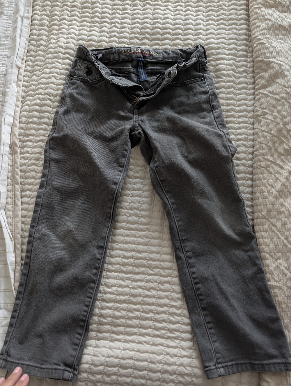 U.S. Polo Assn. Dark Gray Boys Jeans